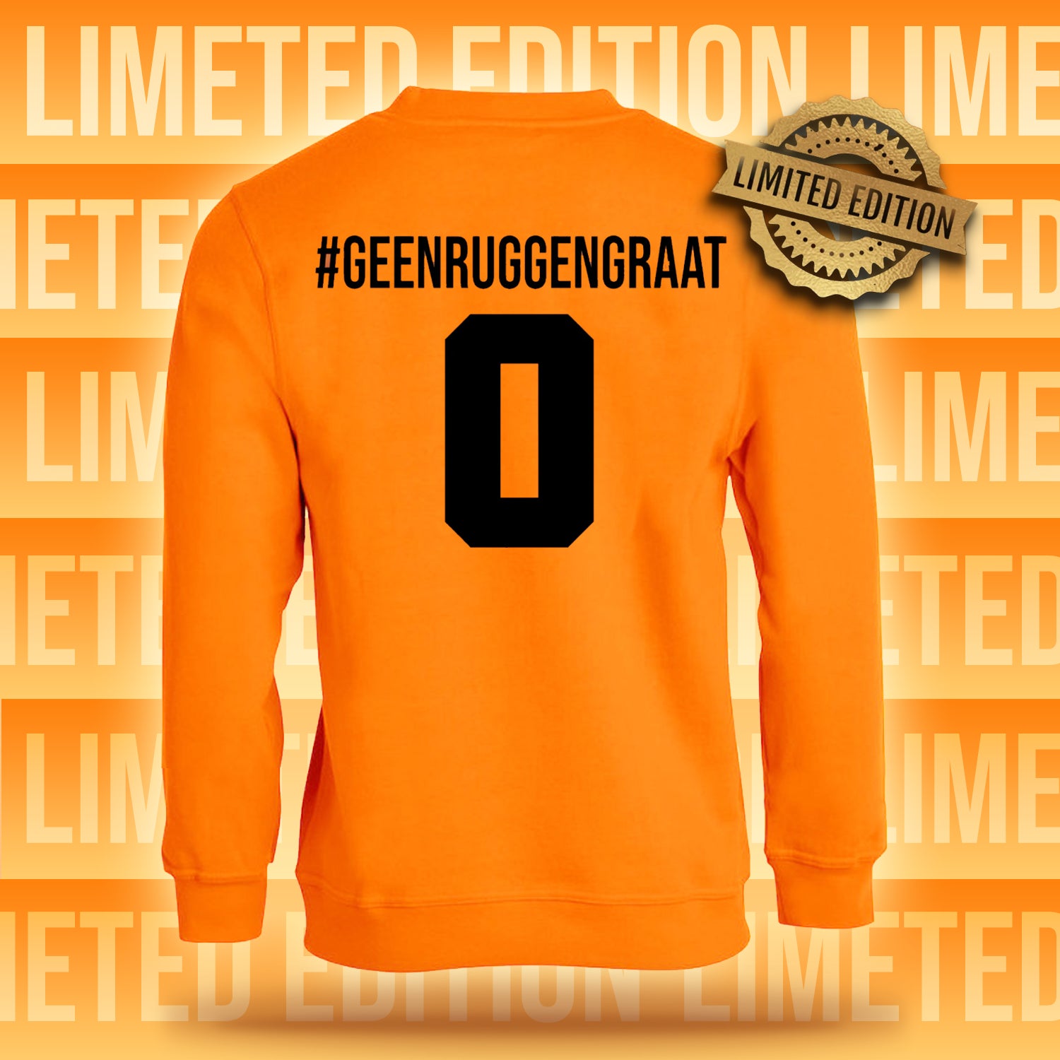 #geenruggengraat | Men Sweater | MEGA OUTLET '24