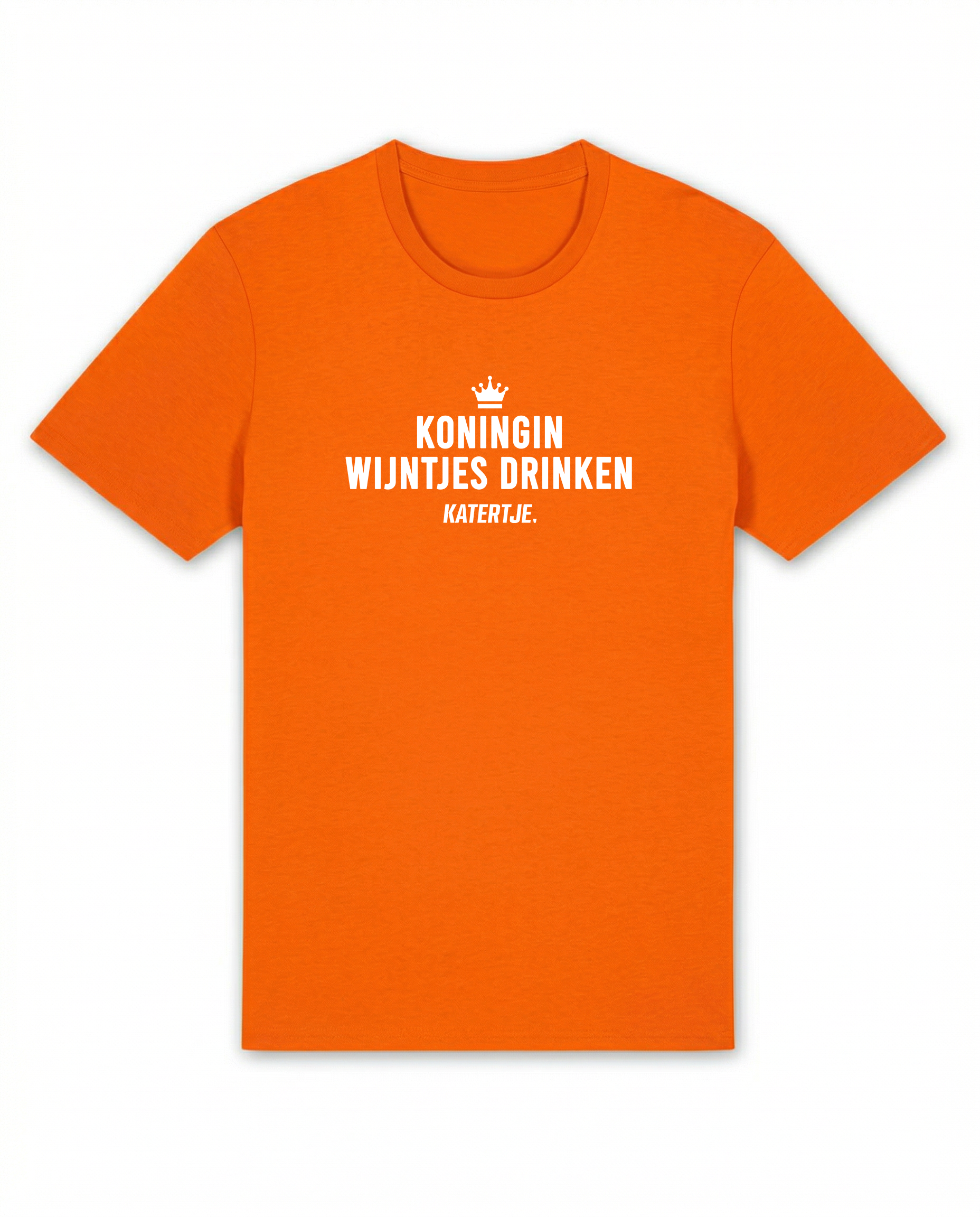 Koningin Wijntjes Drinken | Koningsdag 2026 | Unisex T-Shirt