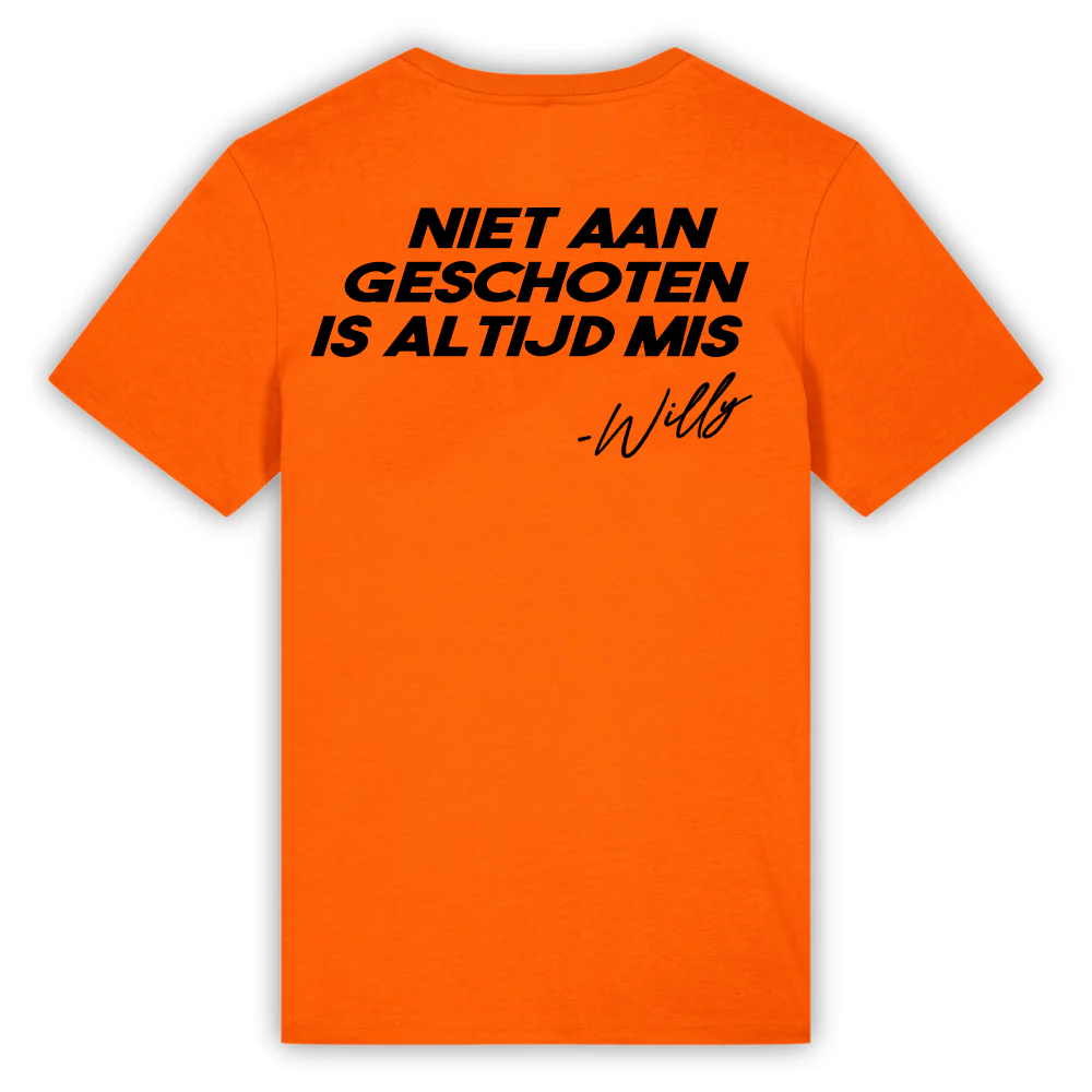 Niet aangeschoten is altijd mis | Unisex Patron Tee