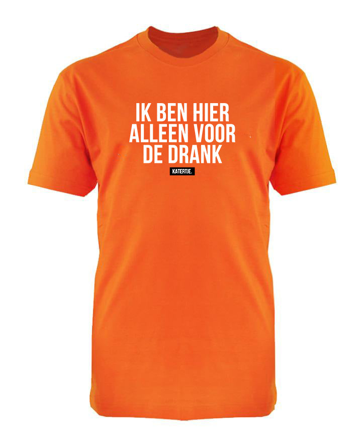 Ik ben hier alleen voor de drank | Men Tee