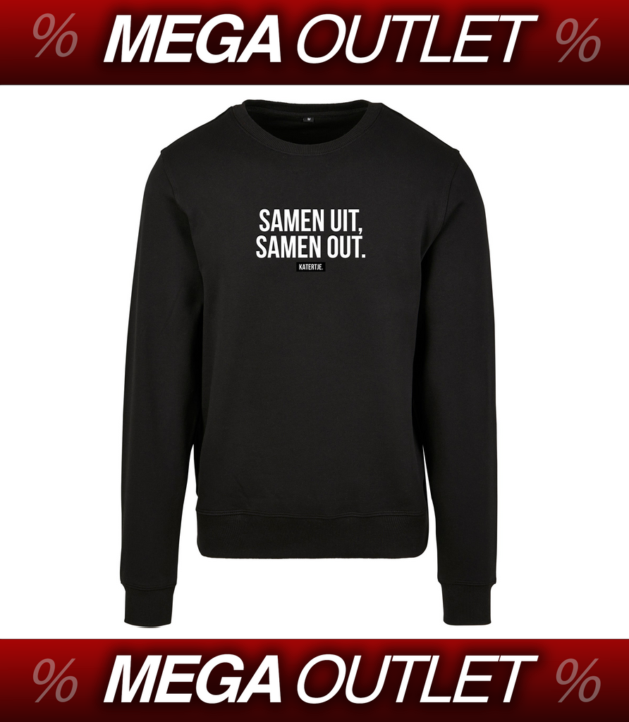 Samen uit, samen out. | Men Sweater | MEGA OUTLET '24