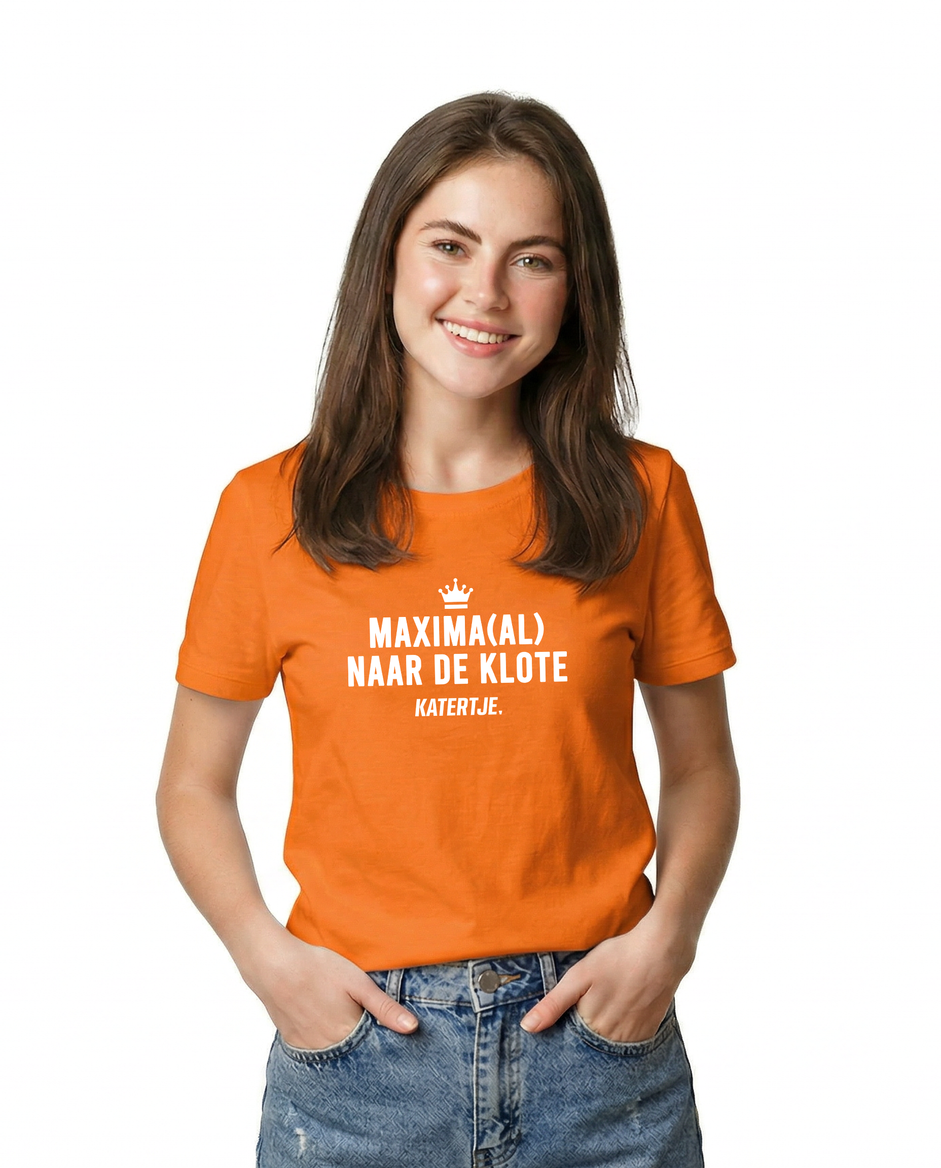 Maxima(al) naar de klote | Koningsdag 2026 | Unisex T-Shirt