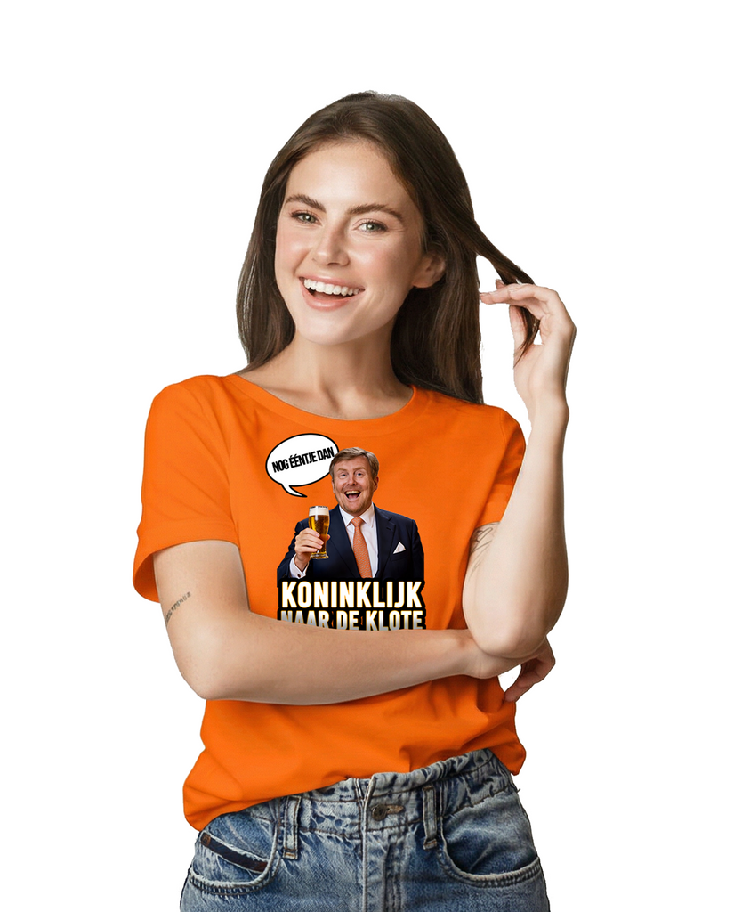 Koninklijk Naar De Klote | Koningsdag 2026 | Unisex T-Shirt