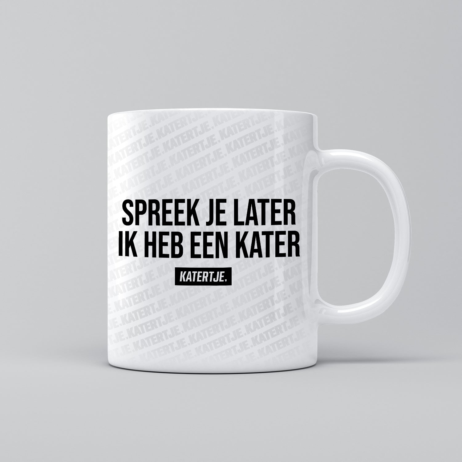 Spreek je later, ik heb een kater| Mok