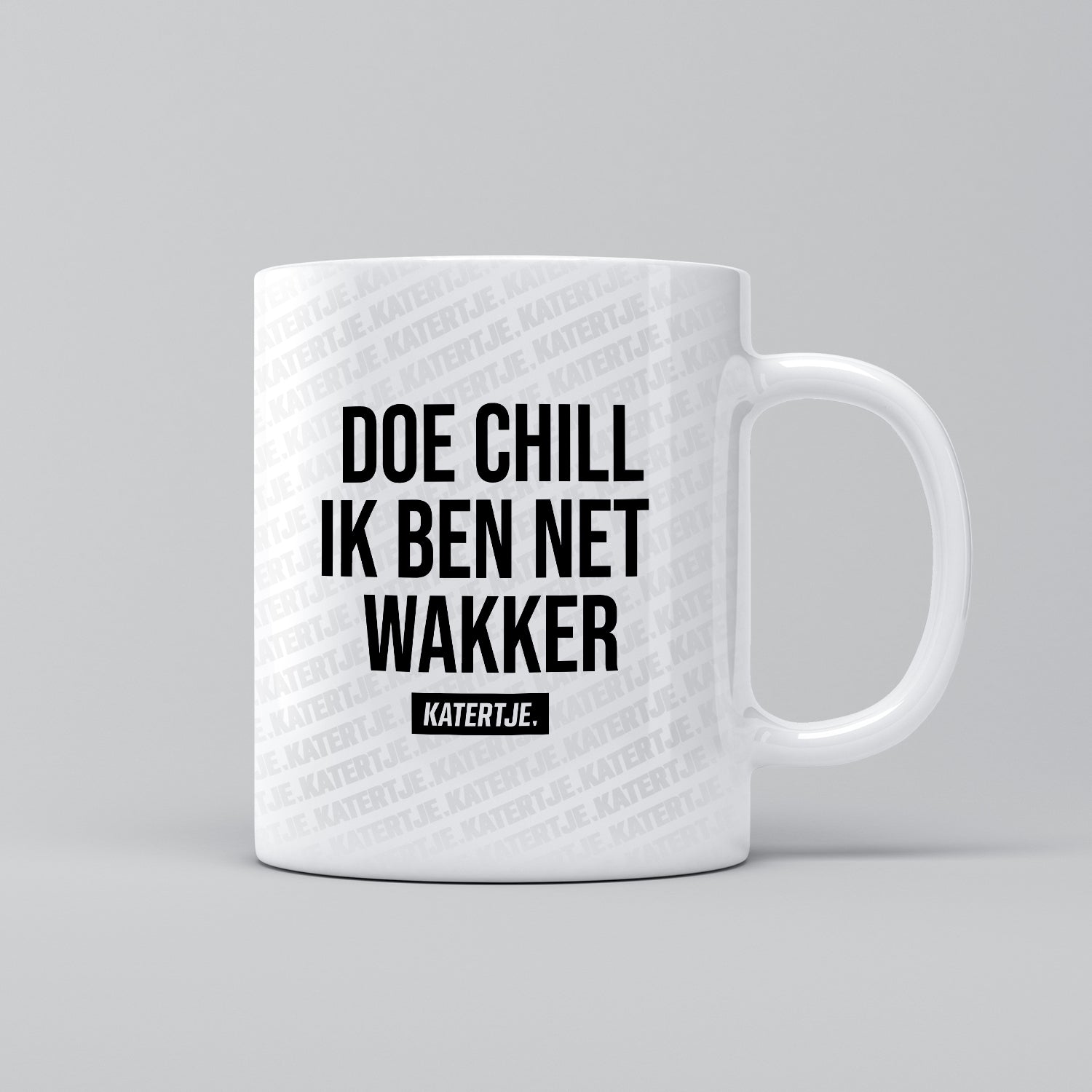 Doe chill ik ben net wakker | Mok