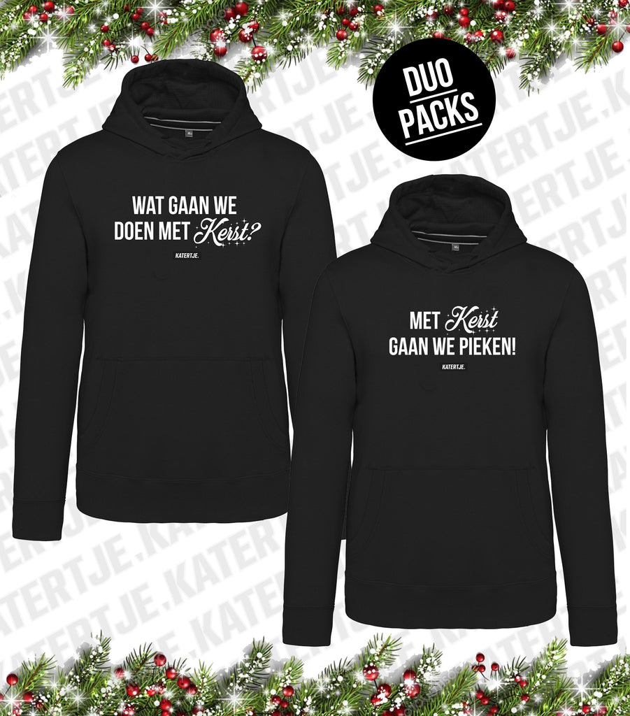 Wat gaan we doen met kerst? Pieken! | Unisex Hoodies