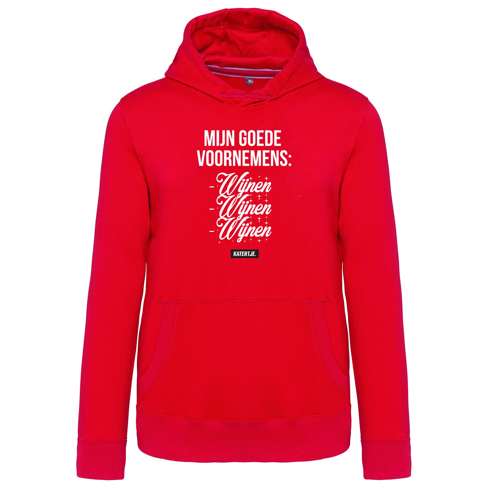 Mijn goede voornemens: Wijnen! | Unisex hoodie