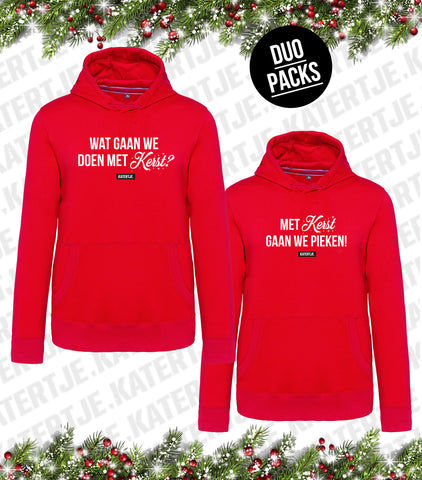 Wat gaan we doen met kerst? Pieken! | Unisex Hoodies