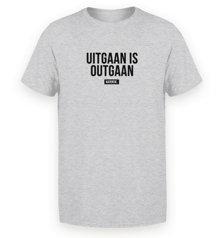 Uitgaan is outgaan | Men tee