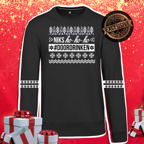 Limited Edition 2023 - Niks ho-ho-ho #doordrinken  | Unisex Sweater