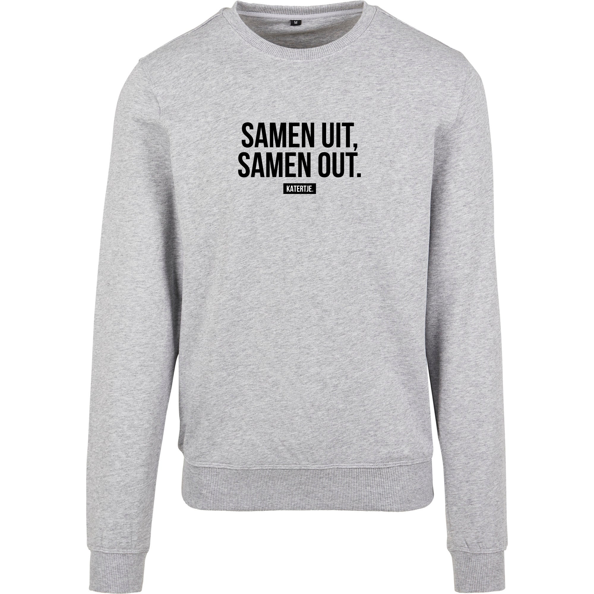 Samen uit, Samen out. | Men sweater