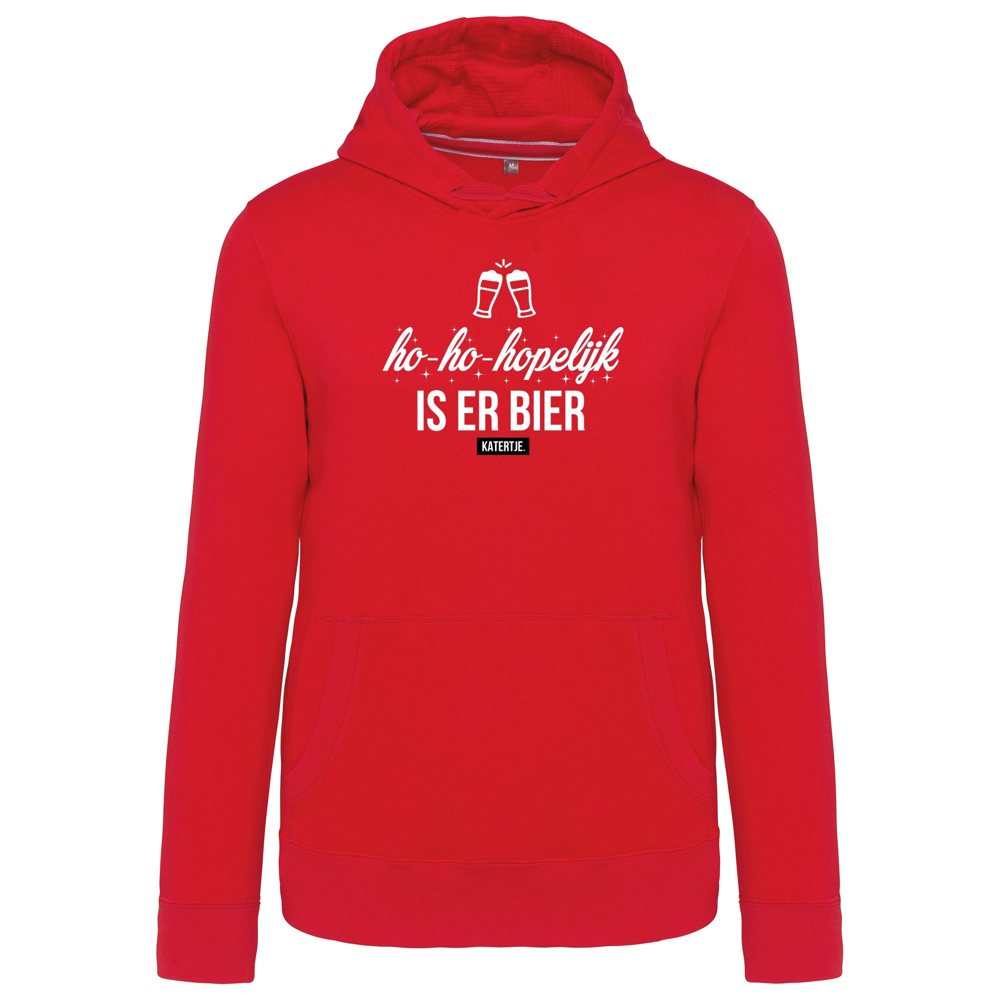 Ho-ho-hopelijk is er bier | Unisex hoodie