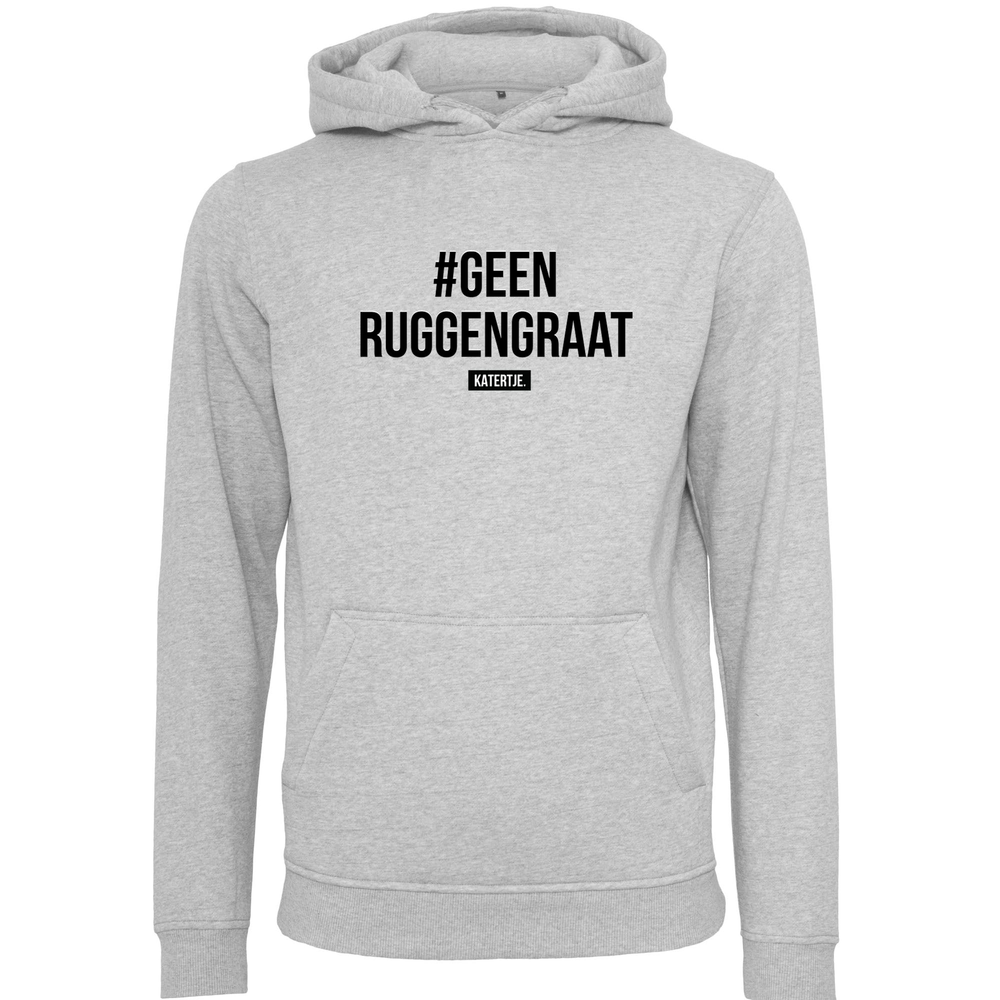 #geenruggengraat | Men hoodie