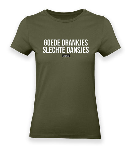 Goede drankjes, slechte dansjes | Women tee