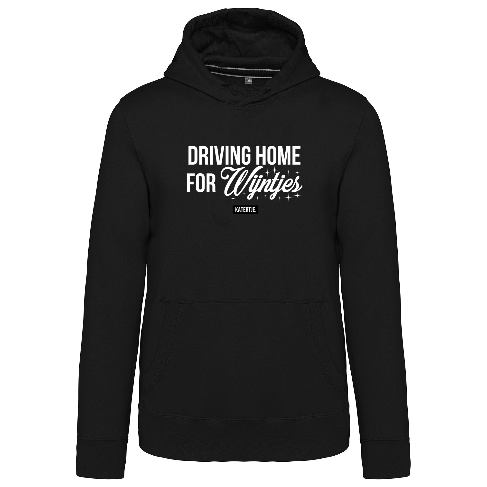 Driving home for wijntjes | Unisex hoodie