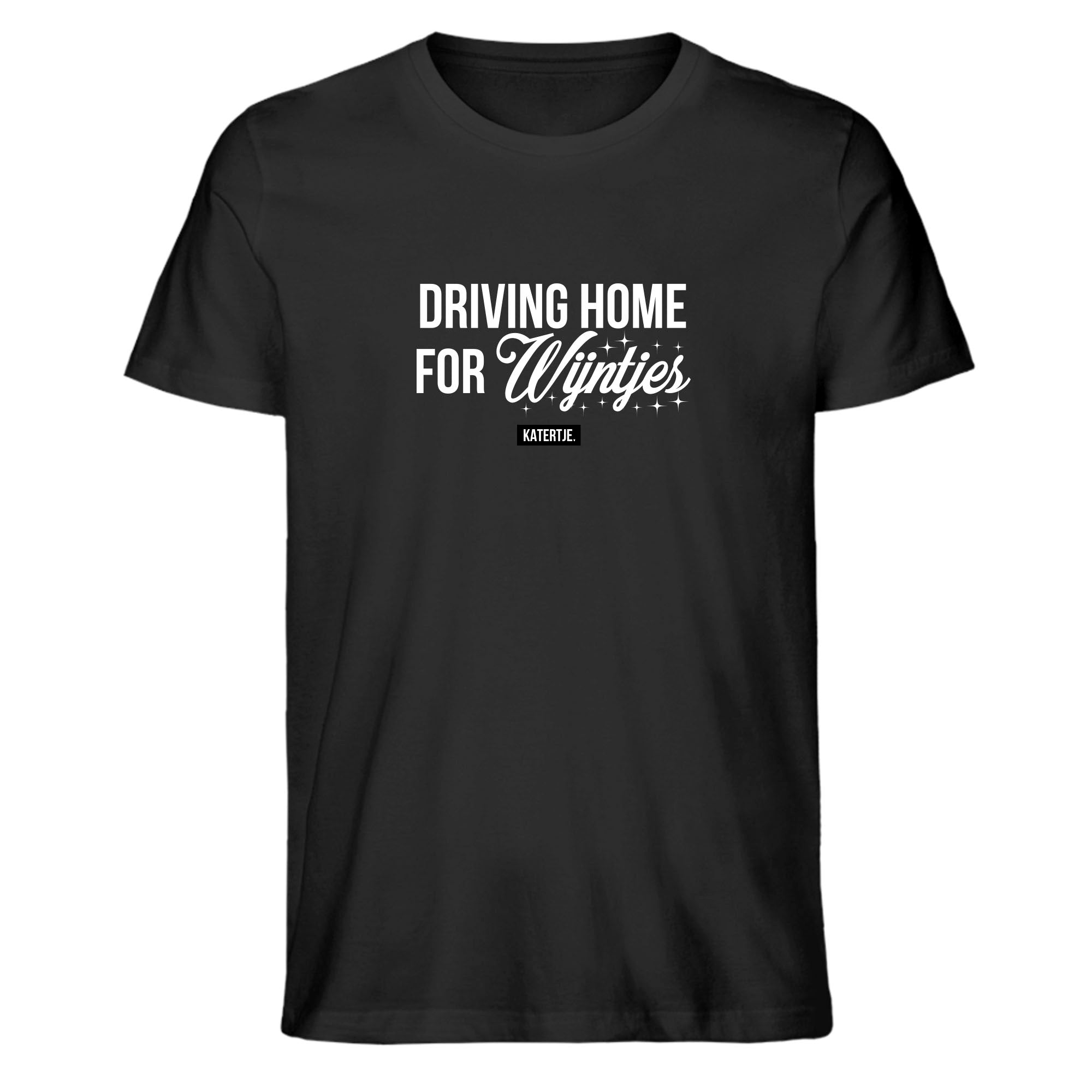 Driving home for wijntjes| Men tee