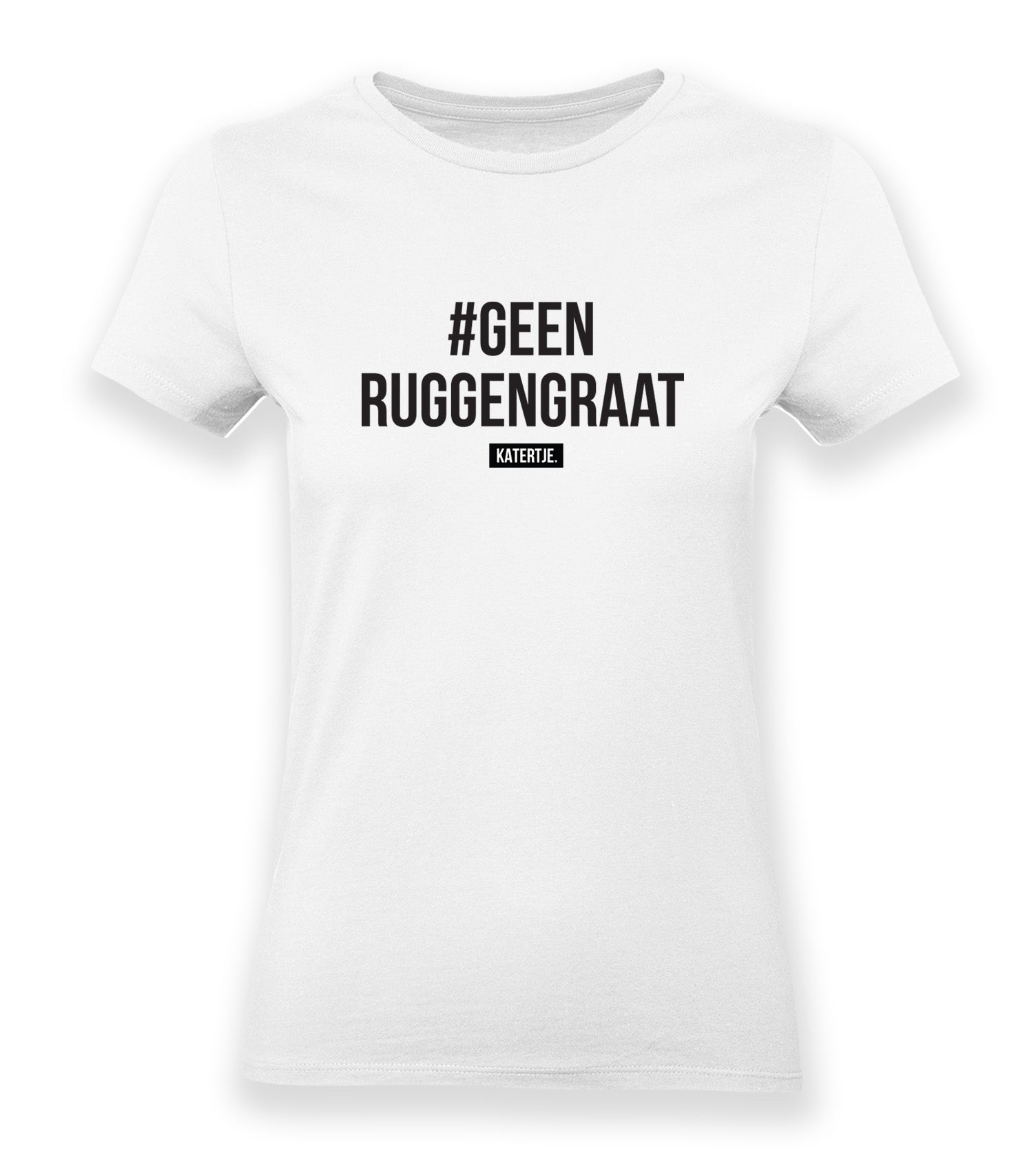 #geenruggengraat | Women tee