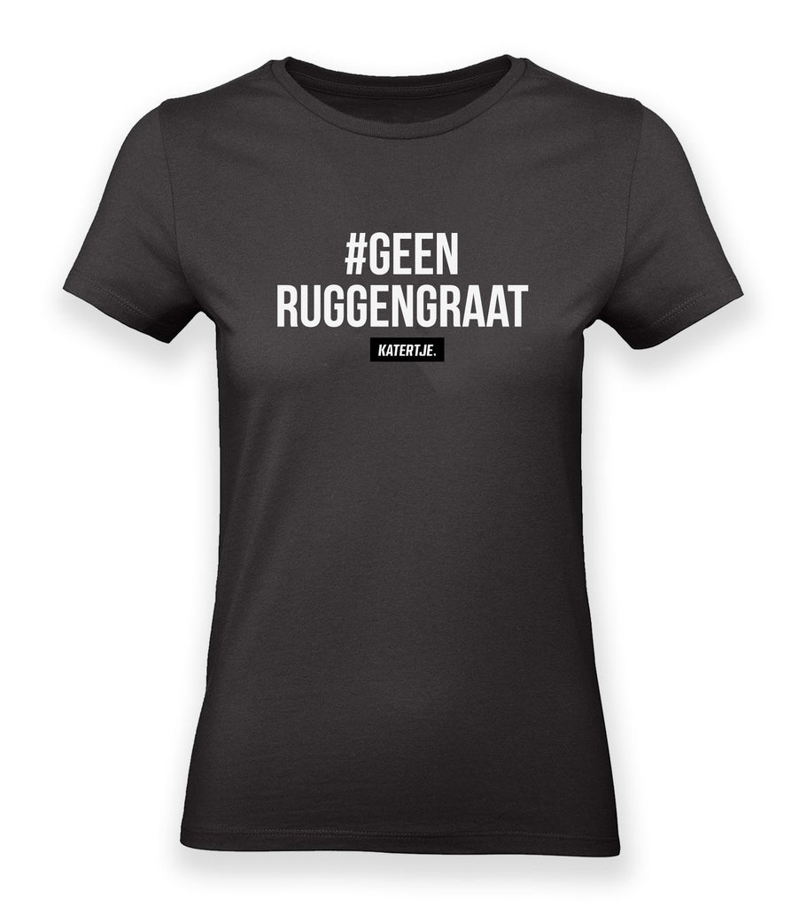 #geenruggengraat | Women tee