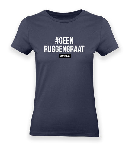 #geenruggengraat | Women tee