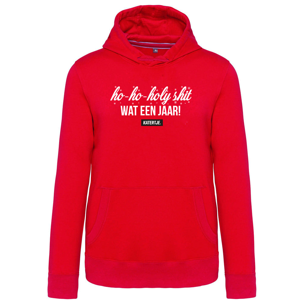 Ho-ho-holy shit, wat een jaar! | Unisex hoodie